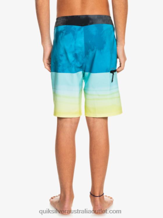 Quiksilver Boys 8-16 SurfSilk Five-0 17 Boardshorts H2N4B2299 seaport