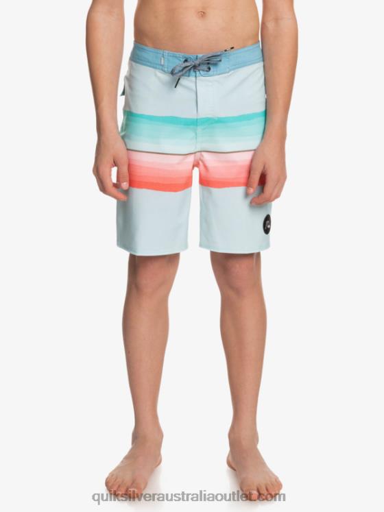 Quiksilver Boys 8-16 SurfSilk Resin Tint 17 Boardshorts H2N4B2300 insignia blue