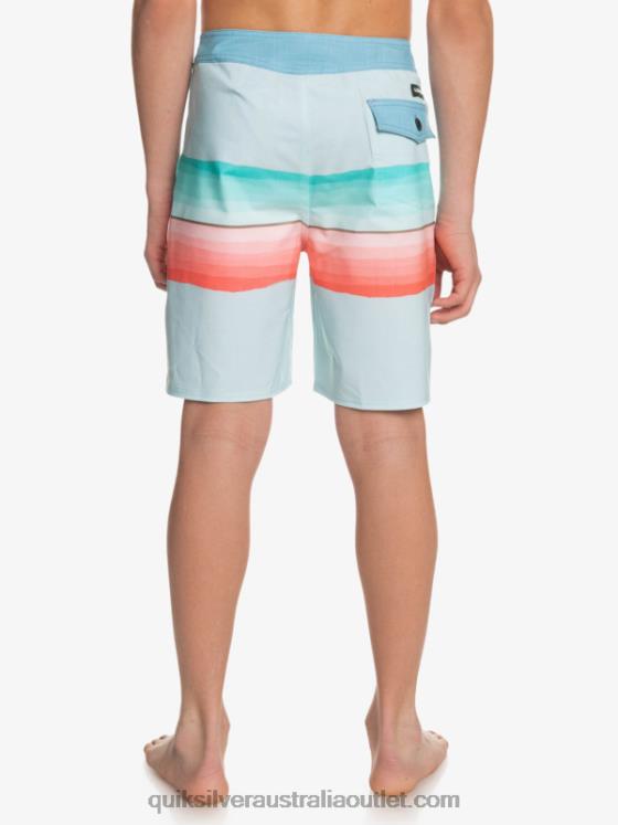 Quiksilver Boys 8-16 SurfSilk Resin Tint 17 Boardshorts H2N4B2300 insignia blue