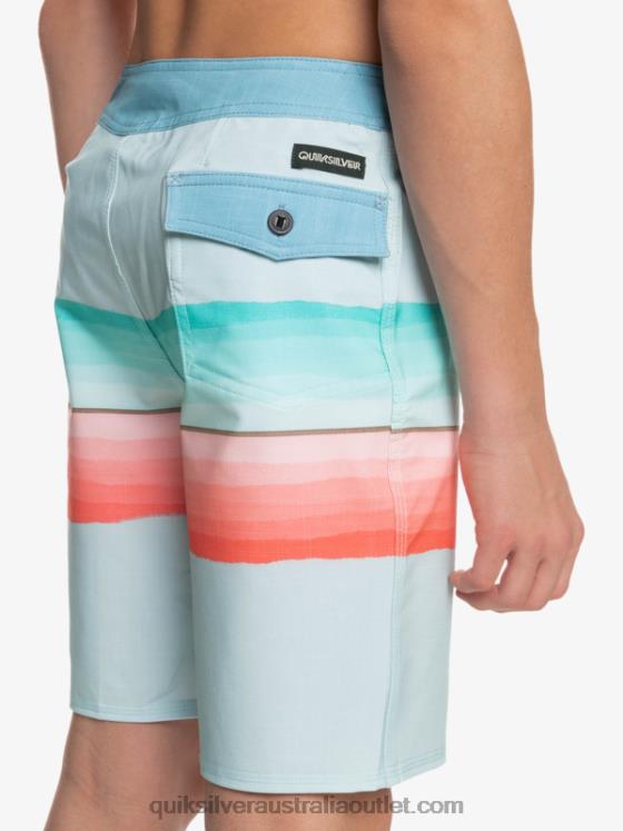 Quiksilver Boys 8-16 SurfSilk Resin Tint 17 Boardshorts H2N4B2300 insignia blue