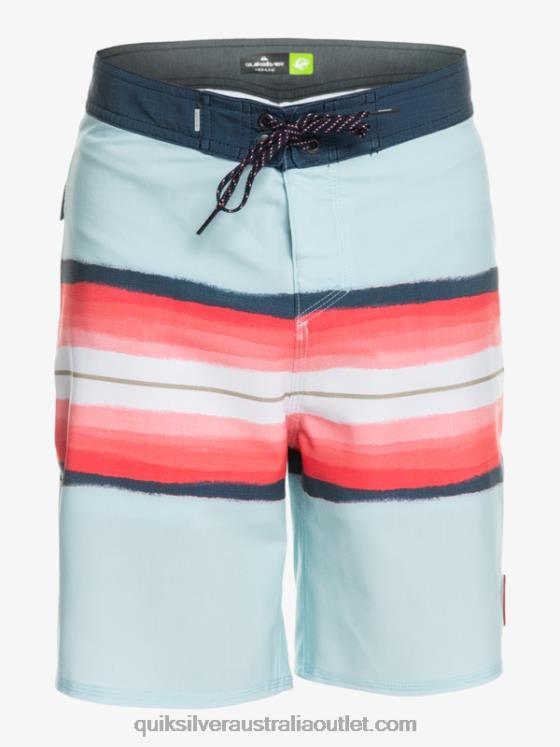 Quiksilver Boys 8-16 SurfSilk Resin Tint 17 Boardshorts H2N4B2302 blue grey