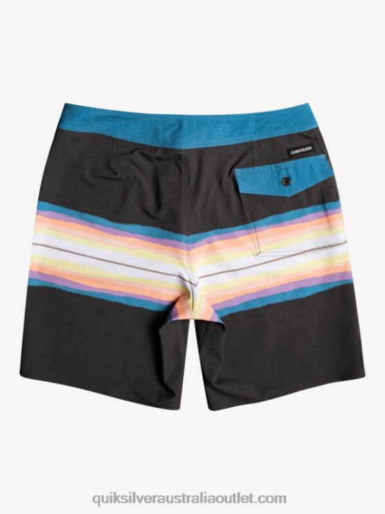 Quiksilver Boys 8-16 SurfSilk Resin Tint 17 Boardshorts H2N4B2303 tarmac