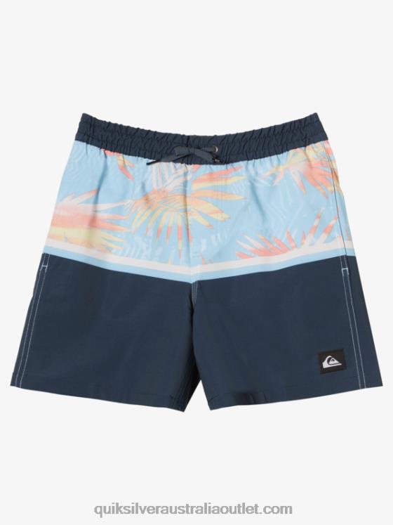 Quiksilver Boys 8-16 Surfsilk Division Vl 14 Volleys H2N4B2142 midnight navy