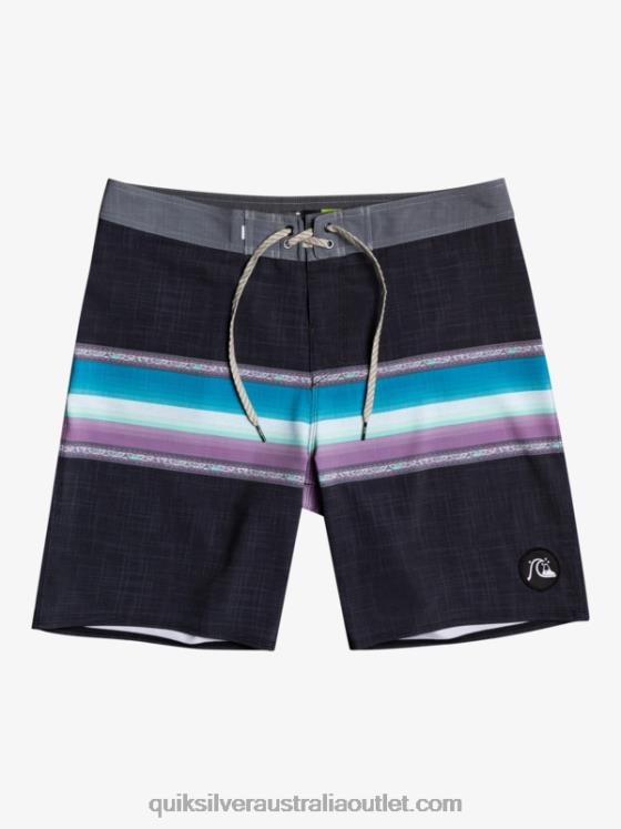 Quiksilver Boys 8-16 Surfsilk Sun Faded 17 Boardshorts H2N4B2280 black