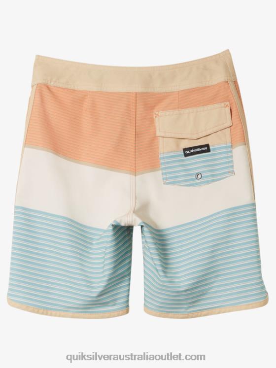 Quiksilver Boys 8-16 Surfsilk Tijuana 17 Boardshorts H2N4B1983 birch