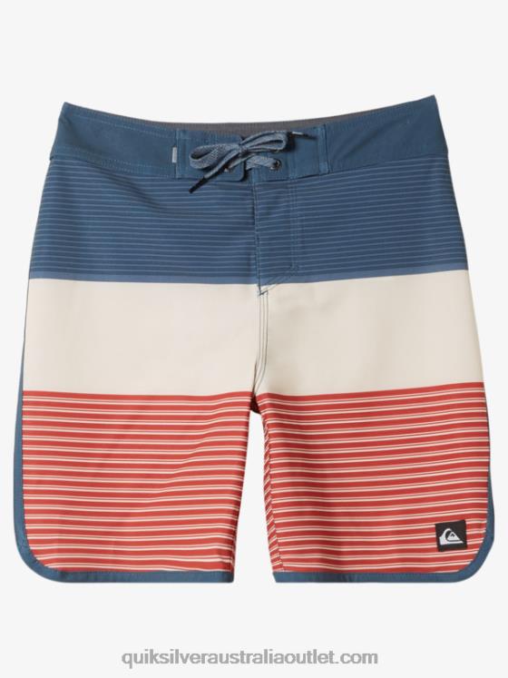 Quiksilver Boys 8-16 Surfsilk Tijuana 17 Boardshorts H2N4B1984 midnight navy