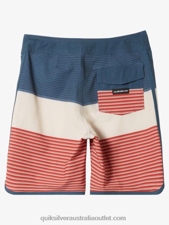 Quiksilver Boys 8-16 Surfsilk Tijuana 17 Boardshorts H2N4B1984 midnight navy