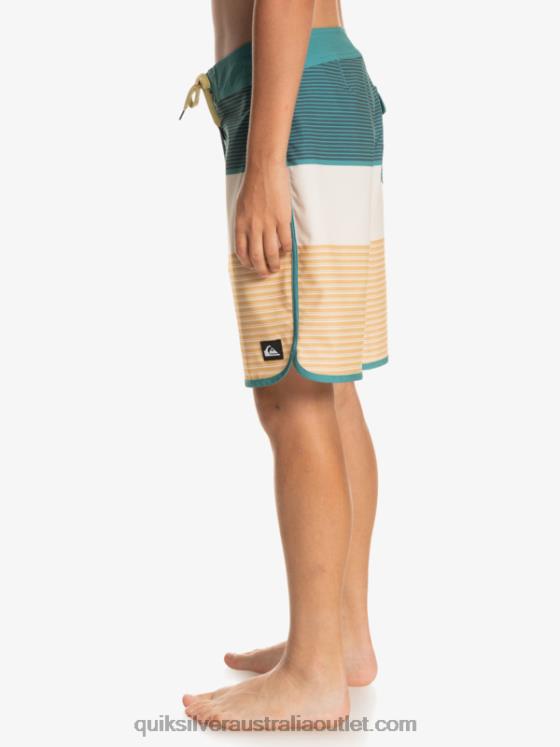 Quiksilver Boys 8-16 Surfsilk Tijuana 17 Boardshorts H2N4B1985 wheat