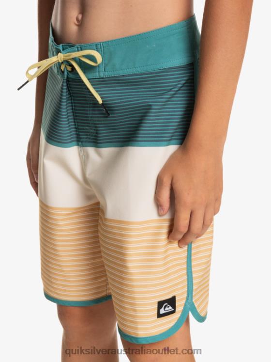 Quiksilver Boys 8-16 Surfsilk Tijuana 17 Boardshorts H2N4B1985 wheat