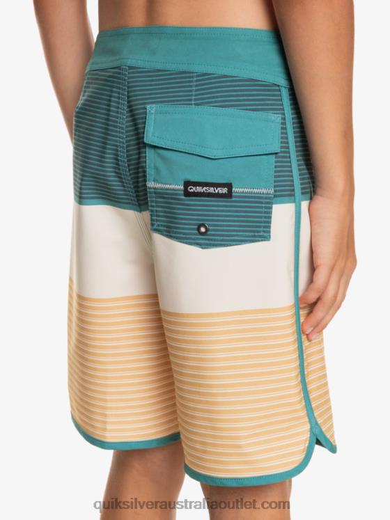 Quiksilver Boys 8-16 Surfsilk Tijuana 17 Boardshorts H2N4B1985 wheat