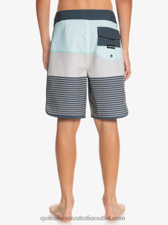 Quiksilver Boys 8-16 Surfsilk Tijuana 17 Boardshorts H2N4B1986 beach glass