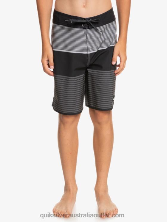 Quiksilver Boys 8-16 Surfsilk Tijuana 17 Boardshorts H2N4B1987 black