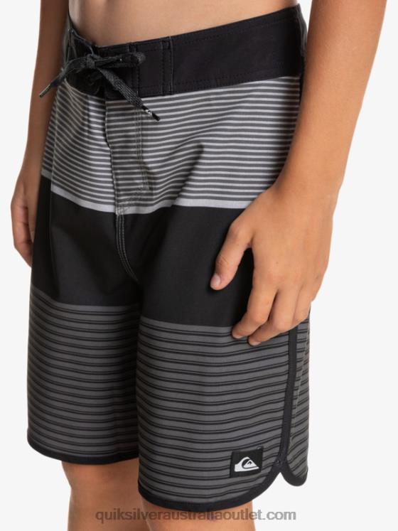 Quiksilver Boys 8-16 Surfsilk Tijuana 17 Boardshorts H2N4B1987 black