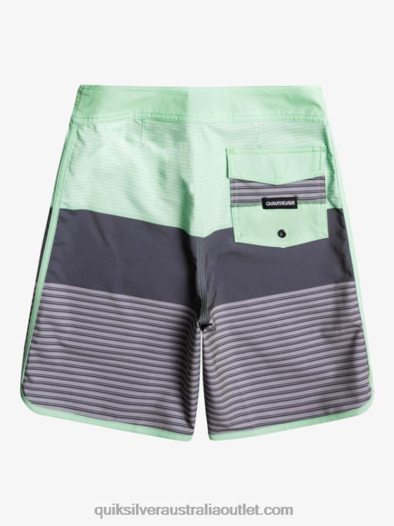 Quiksilver Boys 8-16 Surfsilk Tijuana Yth 17 Boardshort H2N4B2267 iron gate