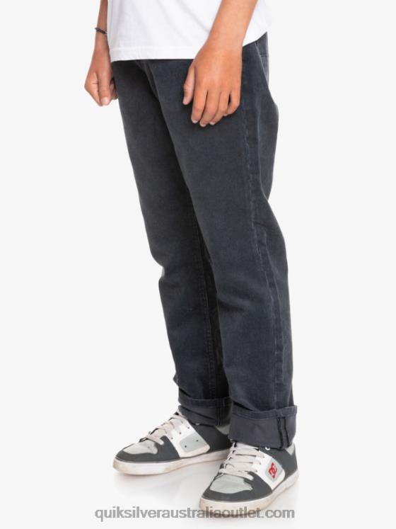 Quiksilver Boys 8-16 Kracker Tapered Corduroy Pants H2N4B2330 black