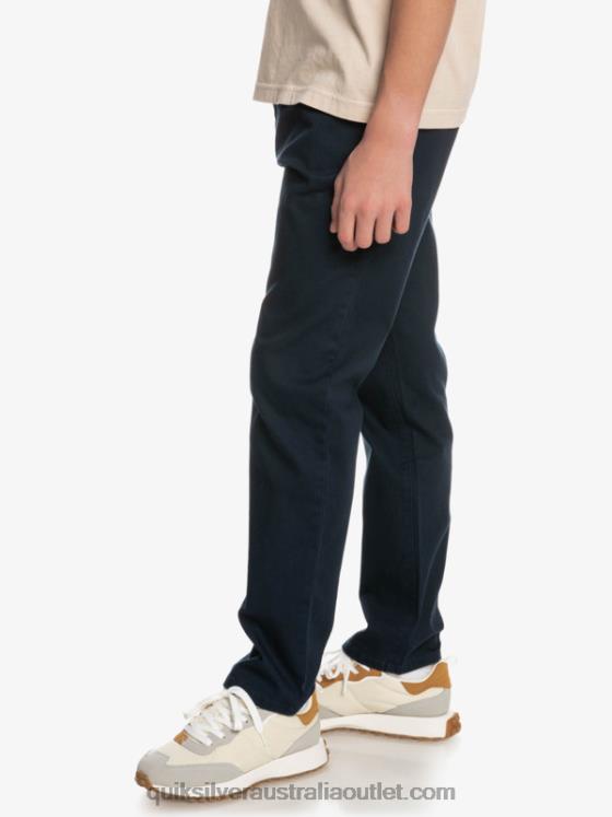 Quiksilver Boys 8-16 Up Everyday Union Pants H2N4B2241 navy blazer