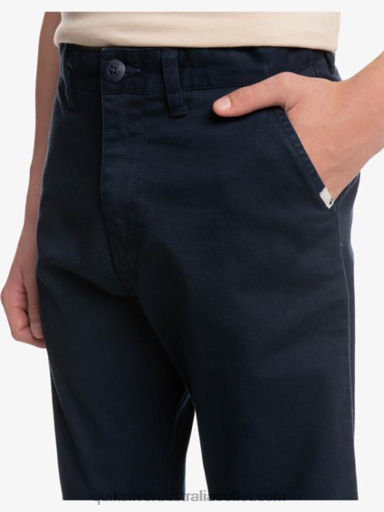 Quiksilver Boys 8-16 Up Everyday Union Pants H2N4B2241 navy blazer