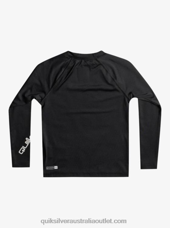 Quiksilver Boys 2-7 All Time Ls L/SL Surf Tee H2N4B2074 black