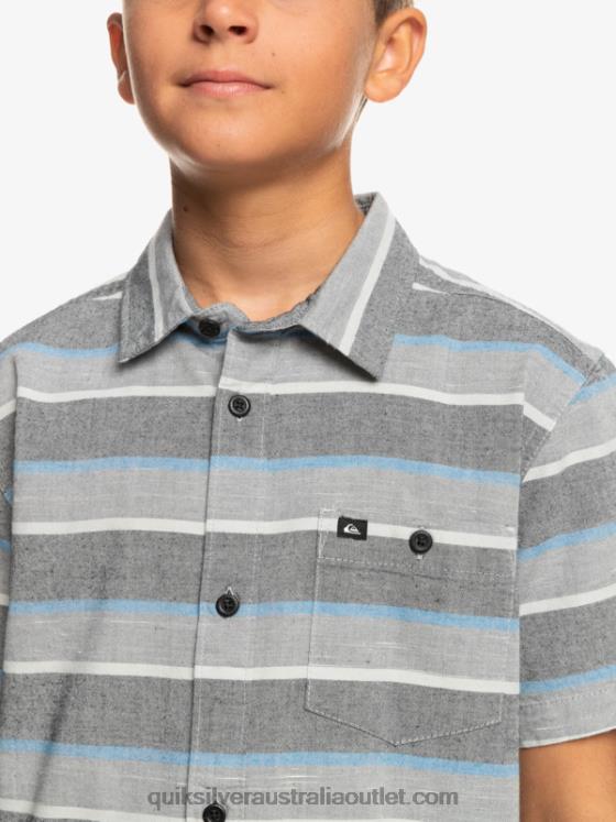 Quiksilver Boys 8-16 Cali Sunrise Shirt H2N4B2157 black cali sunrise 231