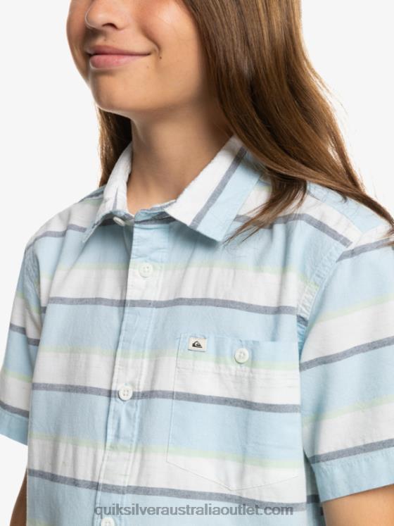 Quiksilver Boys 8-16 Cali Sunrise Shirt H2N4B2158 white cali sunrise 231