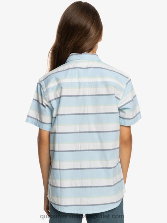 Quiksilver Boys 8-16 Cali Sunrise Shirt H2N4B2158 white cali sunrise 231