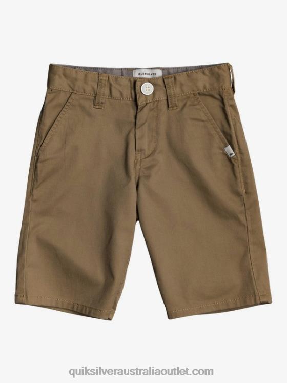 Quiksilver Boys 2-7 Everyday Union Stretch Chino Shorts H2N4B2103 elmwood