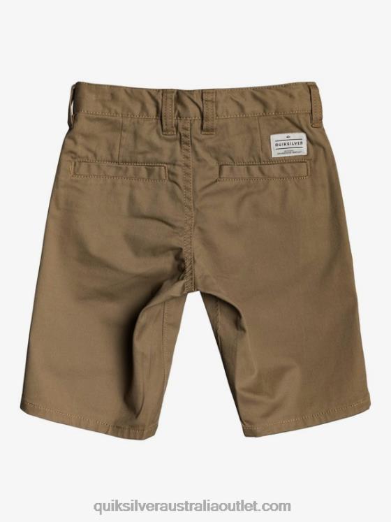 Quiksilver Boys 2-7 Everyday Union Stretch Chino Shorts H2N4B2103 elmwood