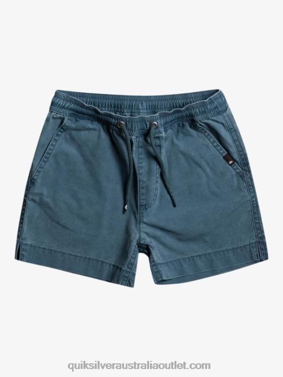 Quiksilver Boys 2-7 Taxer Elastic Shorts H2N4B2216 midnight navy