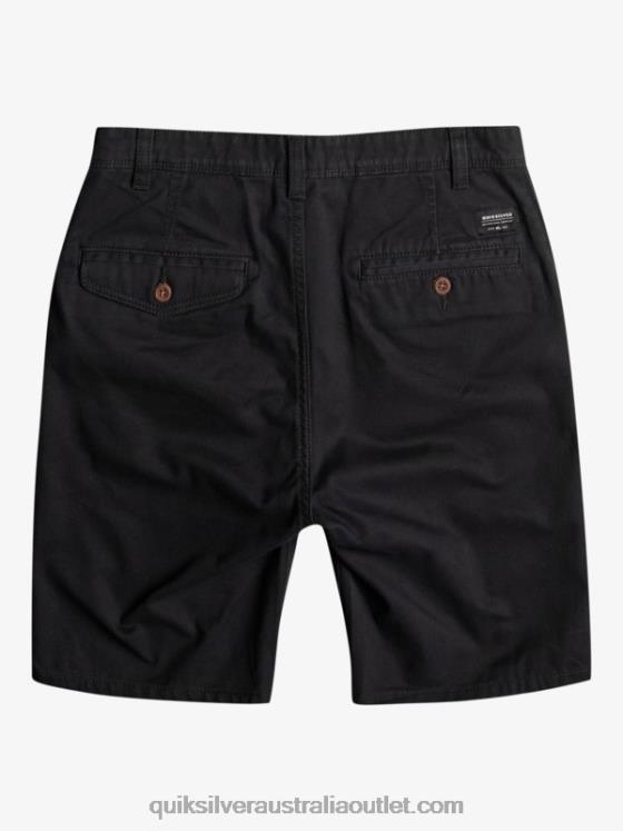 Quiksilver Boys 8-16 Everyday 17 Chino Shorts H2N4B2287 black