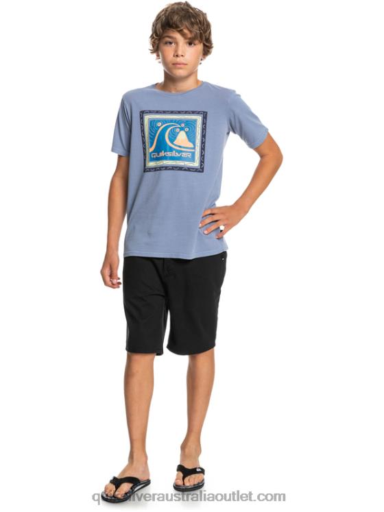 Quiksilver Boys 8-16 Everyday 17 Chino Shorts H2N4B2287 black