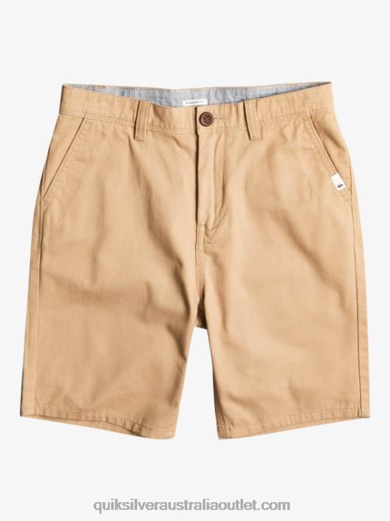 Quiksilver Boys 8-16 Everyday 17 Chino Shorts H2N4B2288 incense