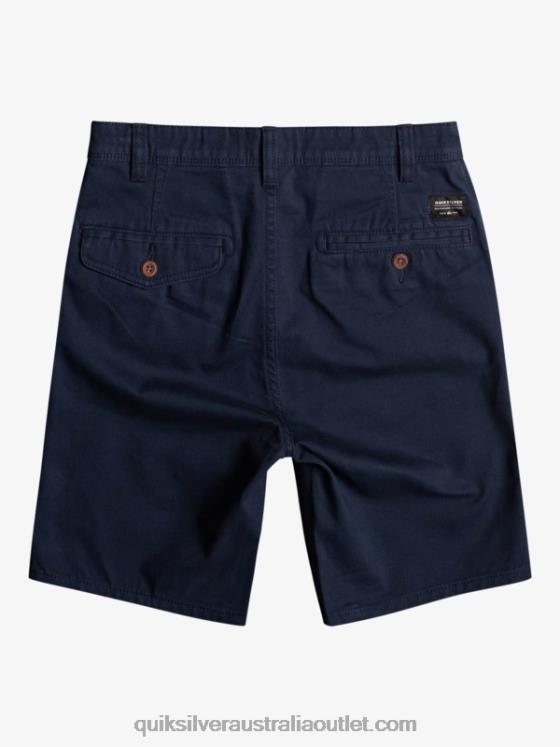 Quiksilver Boys 8-16 Everyday 17 Chino Shorts H2N4B2289 navy blazer