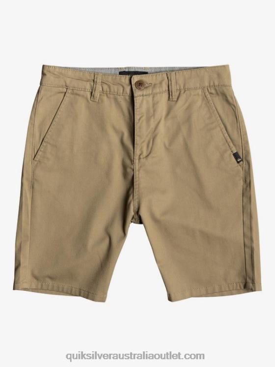 Quiksilver Boys 8-16 New Everyday Union 17 Chino Shorts H2N4B2278 elmwood