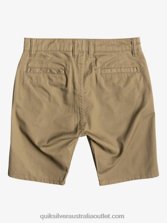 Quiksilver Boys 8-16 New Everyday Union 17 Chino Shorts H2N4B2278 elmwood