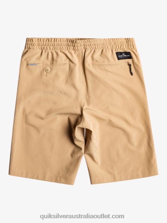 Quiksilver Boys 8-16 Ocean Elastic Amph Yth 18 Hybrid Shorts H2N4B2257 plage