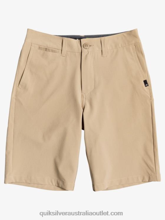 Quiksilver Boys 8-16 Union Amphibian 19 Hybrid Shorts H2N4B2236 plage