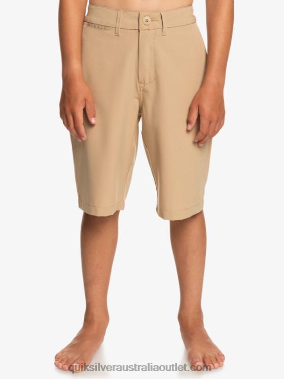 Quiksilver Boys 8-16 Union Amphibian 19 Hybrid Shorts H2N4B2236 plage
