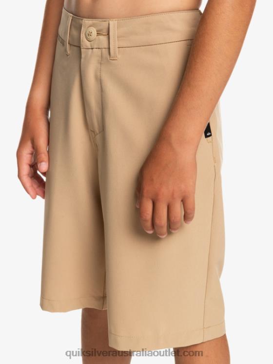 Quiksilver Boys 8-16 Union Amphibian 19 Hybrid Shorts H2N4B2236 plage