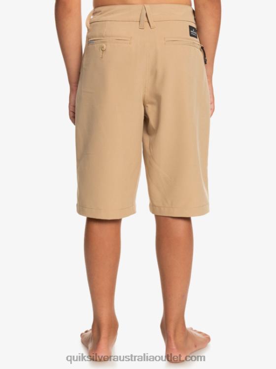 Quiksilver Boys 8-16 Union Amphibian 19 Hybrid Shorts H2N4B2236 plage