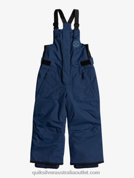 Quiksilver Boys 2-7 Boogie Insulated Navy Blue Snow Pants H2N4B2296 insignia blue