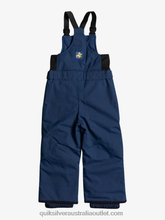 Quiksilver Boys 2-7 Boogie Insulated Navy Blue Snow Pants H2N4B2296 insignia blue