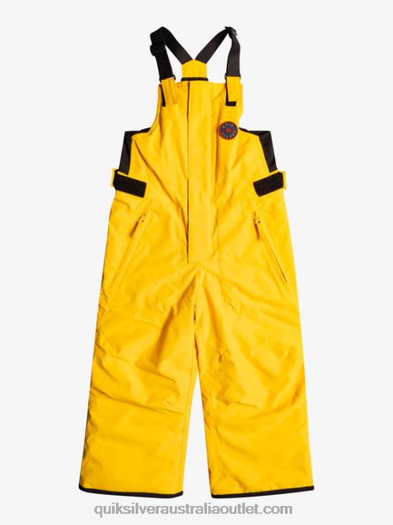 Quiksilver Boys 2-7 Boogie Snow Pants H2N4B2297 golden rod
