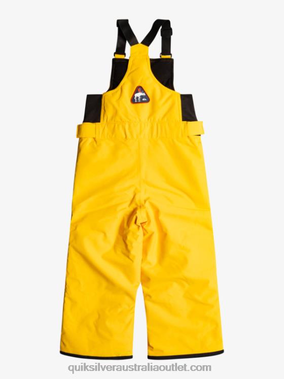 Quiksilver Boys 2-7 Boogie Snow Pants H2N4B2297 golden rod