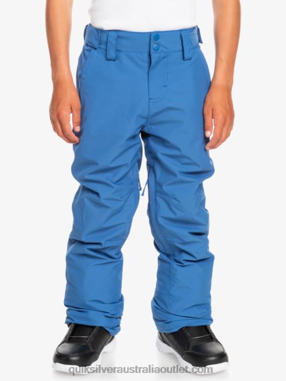 Quiksilver Boys 8-16 Estate Snow Pants H2N4B2294 bright cobalt