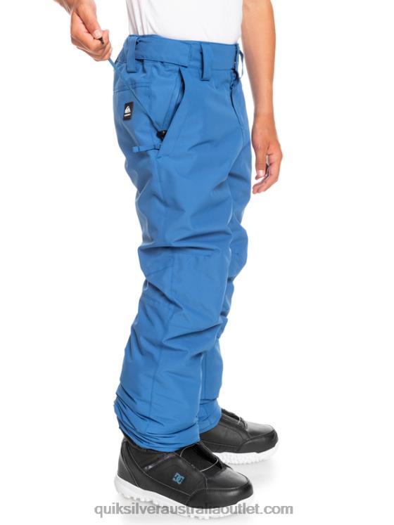 Quiksilver Boys 8-16 Estate Snow Pants H2N4B2294 bright cobalt