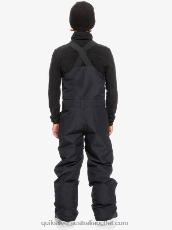 Quiksilver Boys 8-16 Mash Up Insulated Snow Bib Pants H2N4B2318 true black