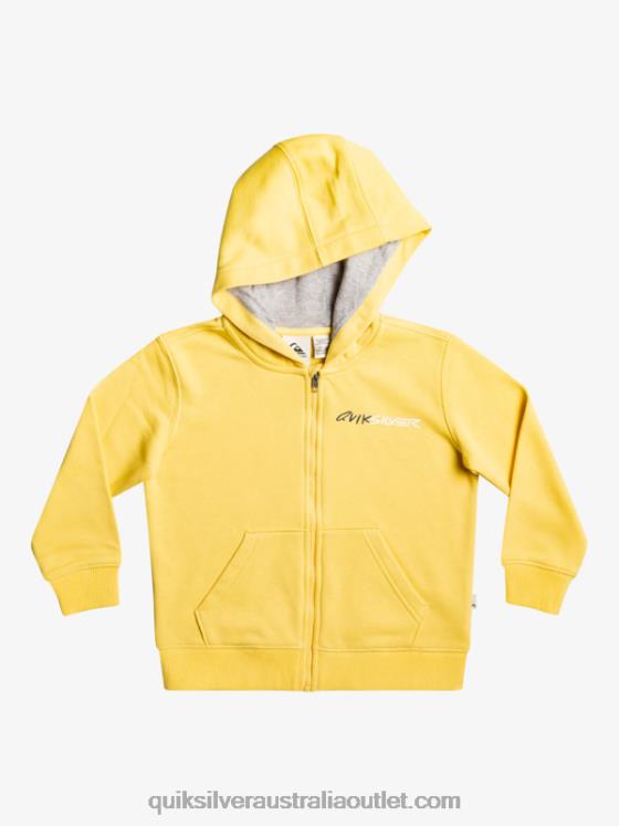 Quiksilver Boys 2-7 Retro Risks Zip-Up Hoodie H2N4B2235 snapdragon