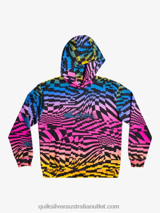 Quiksilver Boys 8-16 Radical Times Oversized Hoodie H2N4B2051 pink glo radical times 231