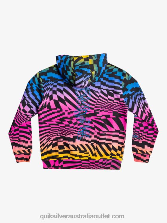 Quiksilver Boys 8-16 Radical Times Oversized Hoodie H2N4B2051 pink glo radical times 231