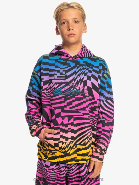 Quiksilver Boys 8-16 Radical Times Oversized Hoodie H2N4B2051 pink glo radical times 231